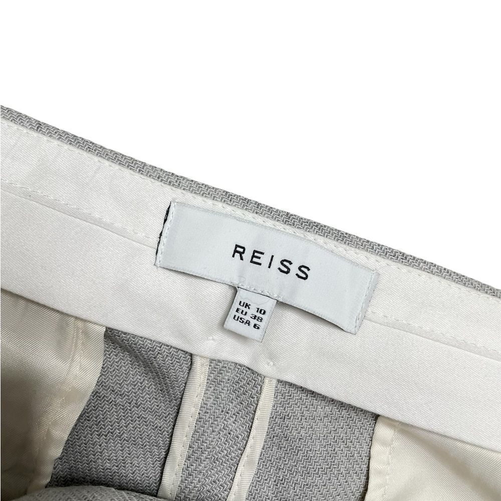 Reiss Haven Trouser Light Gray Straight Leg Size 6 - Picture 8 of 8